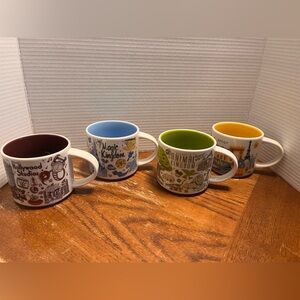 Starbucks x Disney Parks Been There Cups